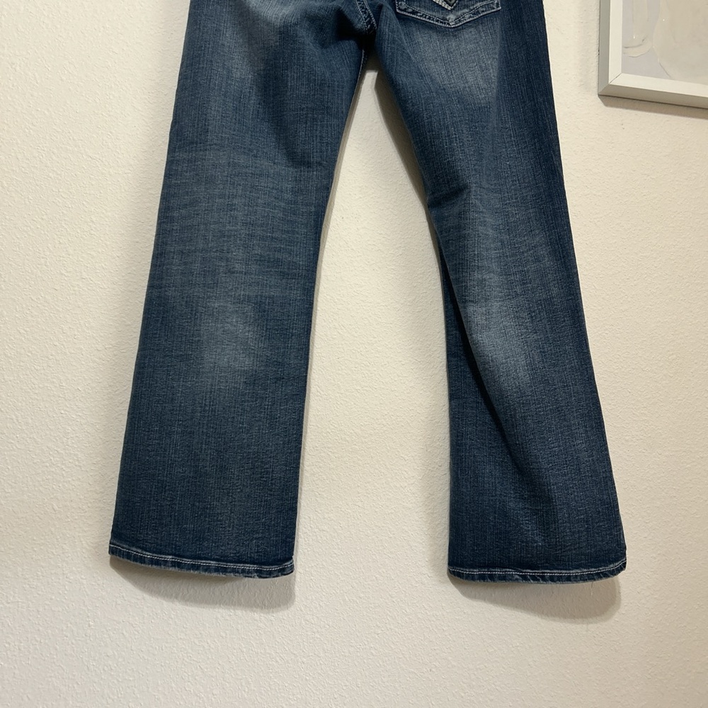 Men's Bootcut Jeans - Indigo - Picture 6 of 7
